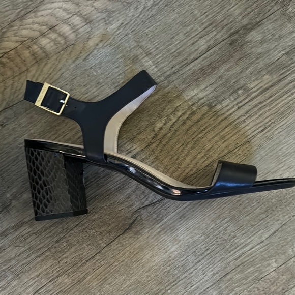 Calvin Klein Black Sandals - Picture 2 of 4
